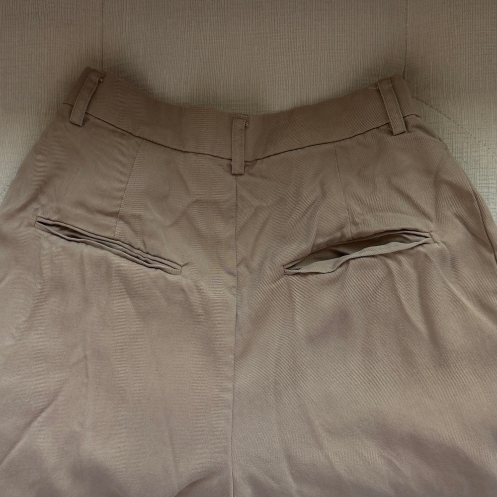 Reformation petite mason pant, khaki - Picture 6 of 6